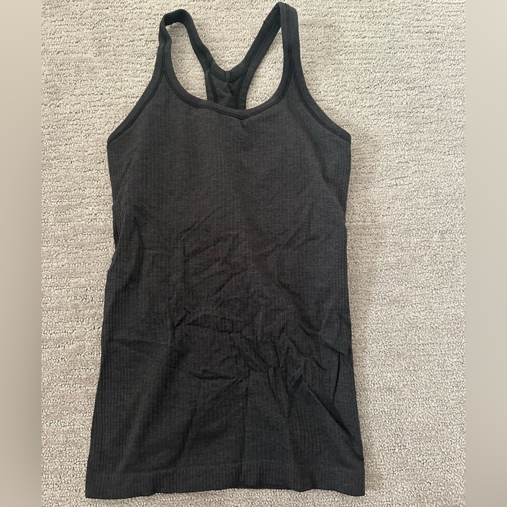 Lululemon ebb to street tank top in black